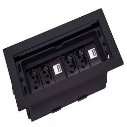 M-0770 | CAIXA MESA OPENBOX ALUM PT 8BL 3EL/2BC/3BL-RJ QM 17050.00 12 - DUTOTEC