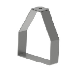 M-0245 | SUPORTE VERTICAL PARA ELETROCALHA 200X50 #18