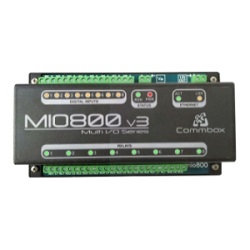 M-0774 | MIO800 - V3 - MODULO IP DE AUTOMACAO 08 ENTRADAS E 08 SAIDAS