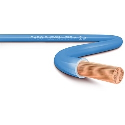 M-0699 | CABO FLEXÍVEL AFUMEX ISOLAÇÃO DE 1KV, NÃO PROPAGANTE 50MM AZUL