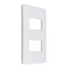 M-0312 | ESPELHO COM 2 SAÍDAS 4X2 BRANCO