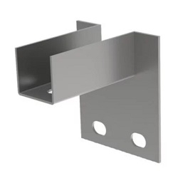 M-0422 | SAÍDA LATERAL DE ELETROCALHA PARA PERFILADO 38X38