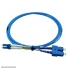 M-0763 | CORDAO DUPLEX CONECTORIZADO SM BLI G-657A2 LC-UPC/LC-UPC 10.0M LSZH AZUL